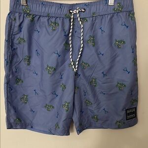 NWT M Maui and Sons Men's Pool Swim Shorts - Periwinkle